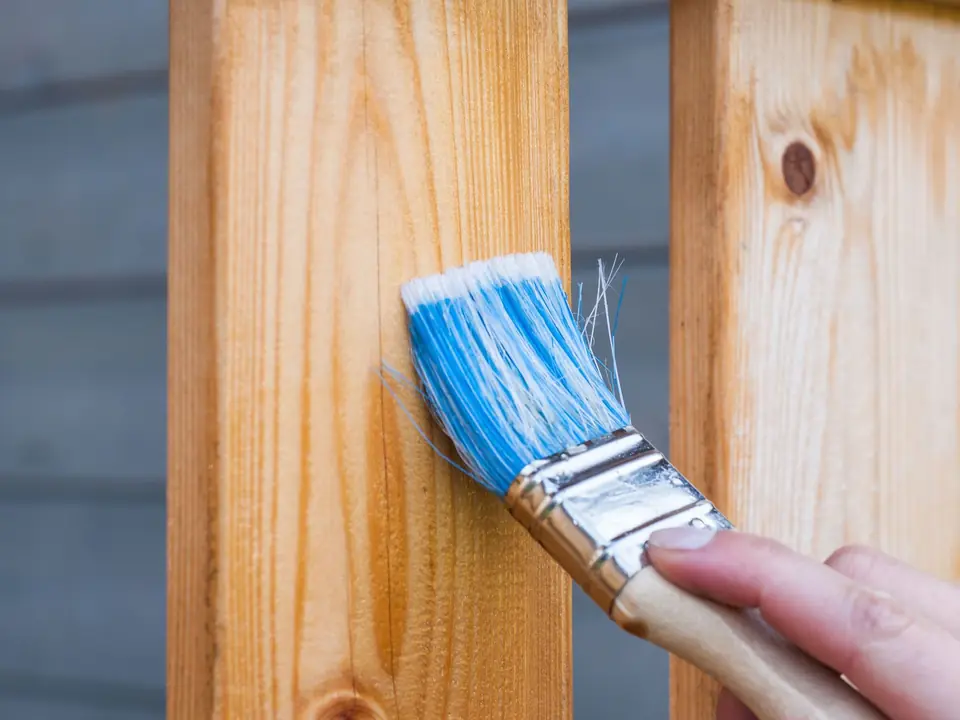 Fence Staining and Painting in Vergennes, VT